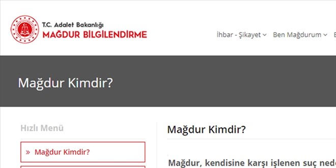 Mağdurlar 'tek tık' ile haklarını öğrenebiliyor