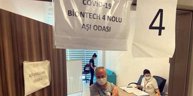 Trakya'da 18 yaş üstü nüfusun yarısından fazlası bir doz aşı oldu