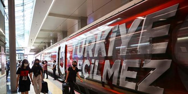 15 Temmuz Demokrasi ve Milli Birlik Treni Ankara'dan hareket etti