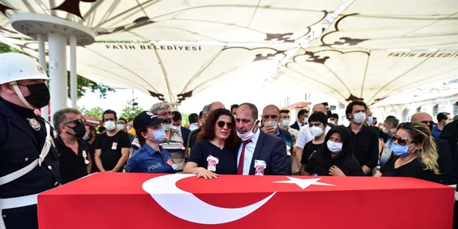 Şehit Emniyet Müdür Yardımcısı Hasan Cevher'e hüzünlü veda