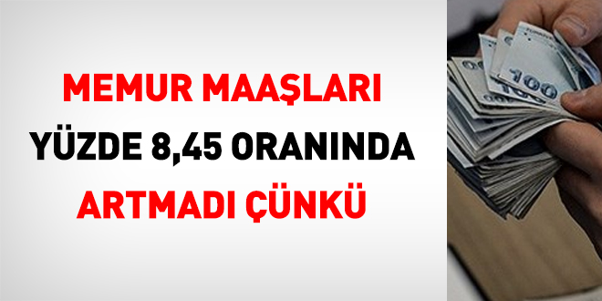 Zam yapld ama bir ok memur st vergi dilimine girdi
