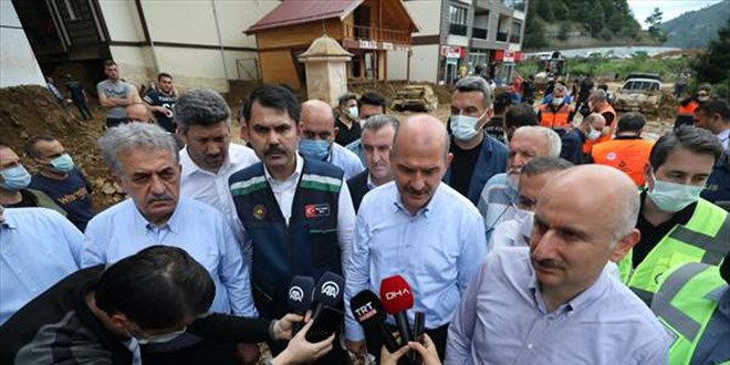 Bakan Soylu'dan, Rize'deki felaketle ilgili açıklama