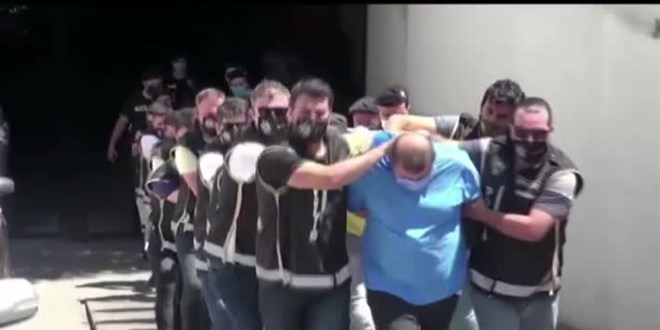 'Sedat Peker' su rgt operasyonunda 9 pheli tutukland