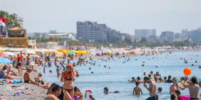 Antalya'da oteller bayram satışlarını kapattı