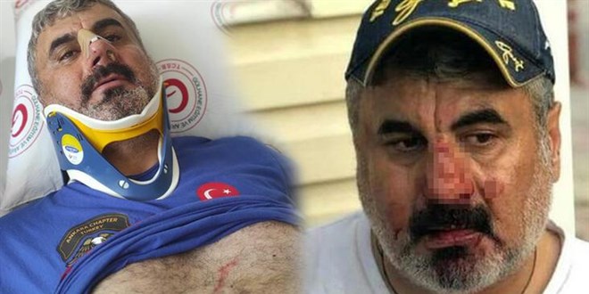 Vazife malulü engelliyi bayıltana kadar dövdüler