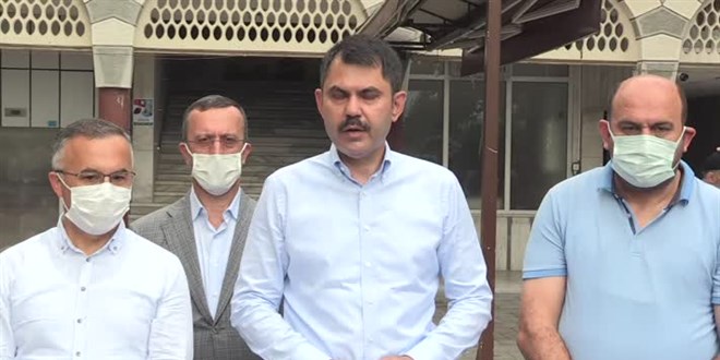 'TOKİ Başkanlığımız eliyle 550 konut yapımı sürecini de başlattık'