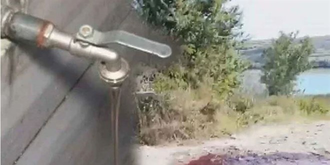 Arnavutköy'de kaçak kurban kesimi isyanı: Çeşmeden kanlı su aktı