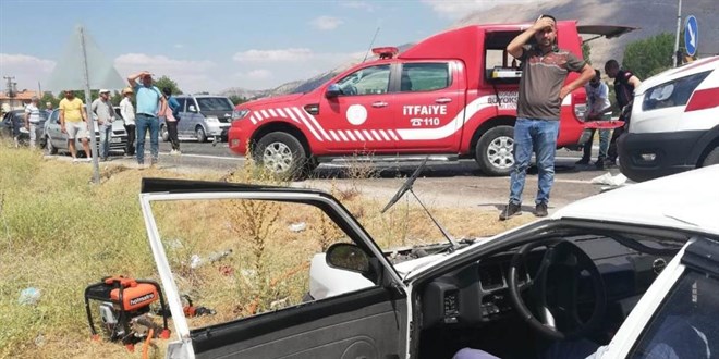 Malatya'da feci kaza: 2 ölü, 4 yaralı