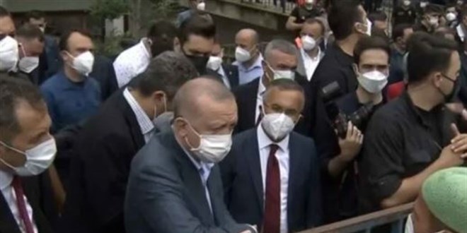 Erdoğan Rize'de konuştu: 550 konut inşa edeceğiz