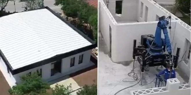 Türkiye'de ilk: Üç boyutlu yazıcı ile ev