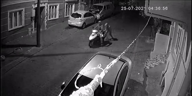 İmamın motosikletini çaldılar