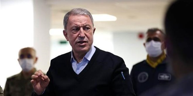 Bakan Akar: 12 terörist etkisiz hale getirildi
