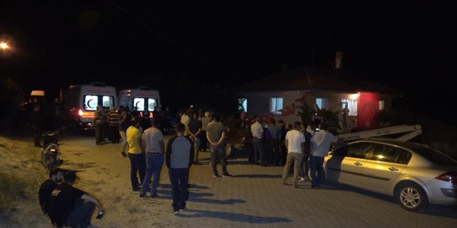 Teröristlerin taciz ateşi sonucu bir askerimiz şehit oldu