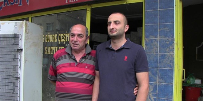 Selden kurtarılan şahıs ile onu botla kurtaran genç konuştu