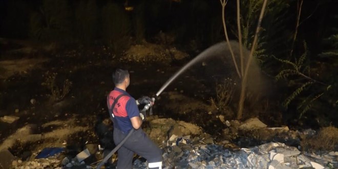 Birçok noktada çıkan yangınlarda 11 kişi hastanelik oldu