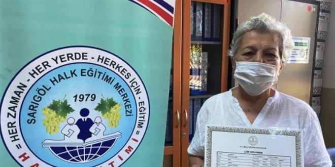 71 yaşında liseyi bitirdi, hedefi üniversite