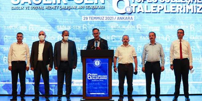 Sağlık-Sen, toplu iş sözleşmesi görüşmeleri için teklifini açıkladı