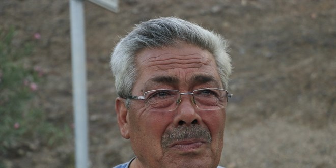Orman yangınında evini kaybeden adamın gözyaşları yürekleri dağladı