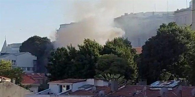Pierre Loti Fransız Lisesi'nde yangın çıktı
