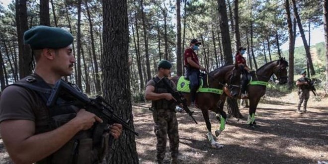Emniyetten 'yeşil vatan' nöbeti