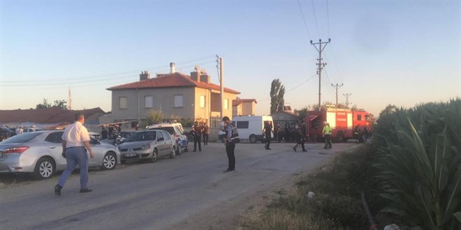 Konya'da silahl saldrda 7 kii ld; ev atee verildi