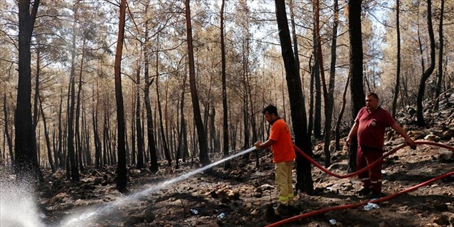 Yangn-Cell orman yangnlarnda personelin iletiimini salyor