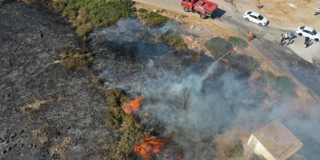 Didim'deki yangınla ilgili 3 şüpheli gözaltına alındı