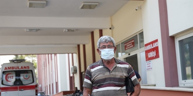 Yangında 'öldü' sanılan kişi, dağda 3 saat yürüyerek alevlerden kurtulmuş