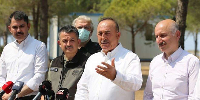 Çavuşoğlu'ndan Başkan Böcek'e sitem: 'Panik yaratıyor'