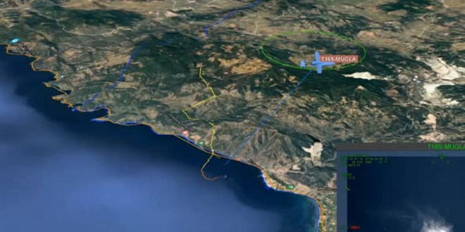 Orman yangınlarına helikopterler saatte 30 ton su taşıyabiliyor