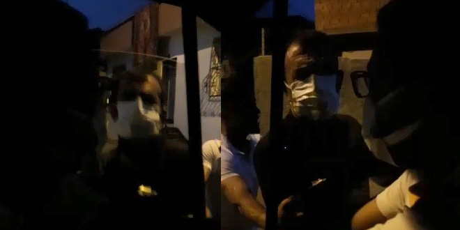 112 sa�l�k �al��anlar�na, tehdit ve hakaret kamerada