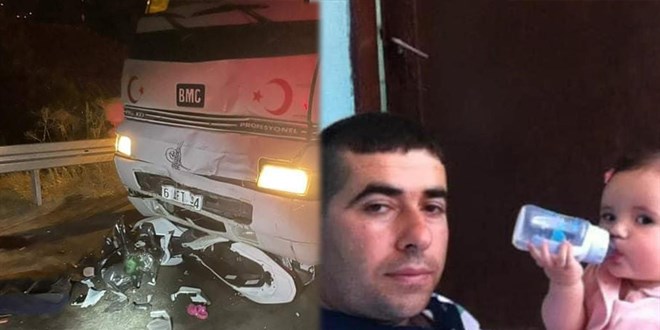 �zmir'de kamyonla motosiklet �arp��t�: Baba ve k���k k�z� ya�am�n� yitirdi