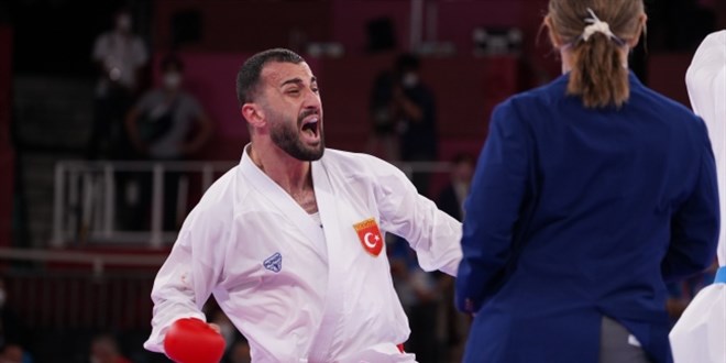 Tokyo'da 75 kiloda Uğur Aktaş, bronz madalya kazandı