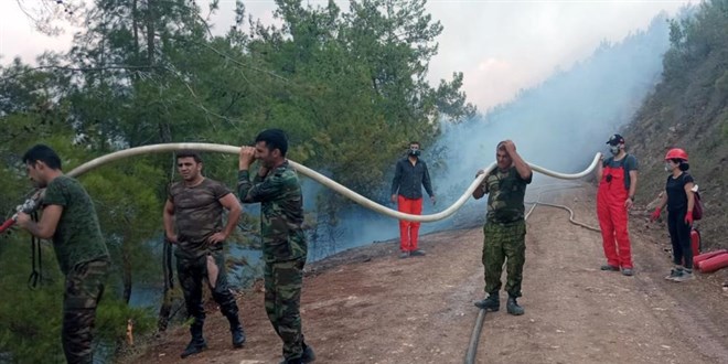'Yeşil Vatan' için omuz omuza mücadele ediyorlar