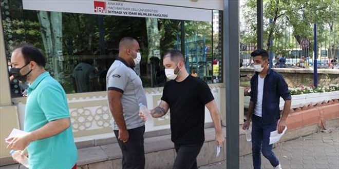 KPSS Alan Bilgisi Sınavları'nın üçüncü oturumu yapıldı