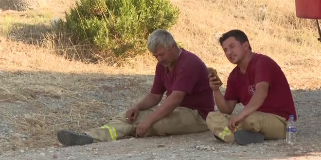 Kahraman 'alev savaşçıları'nın en büyük özlemi aileleri oldu