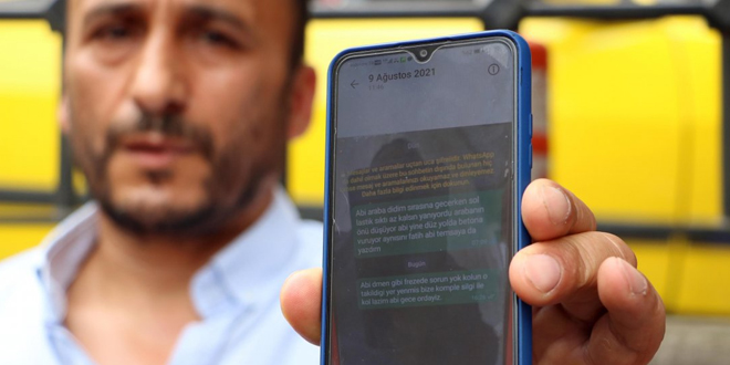 Balıkesir'deki otobüs kazasında şoförün mesajları ortaya çıktı