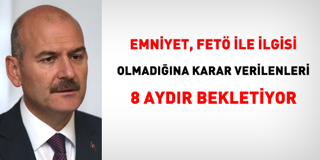 İçişleri, Ohal Komisyonundan Kabul kararı alanları 8 aydır başlatmıyor