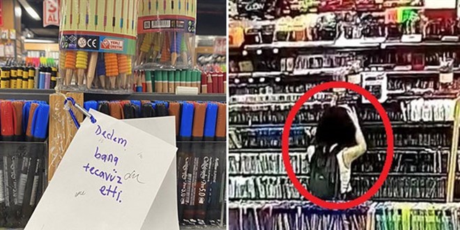 Kitapçıda 'tecavüz' notu, polisi harekete geçirdi