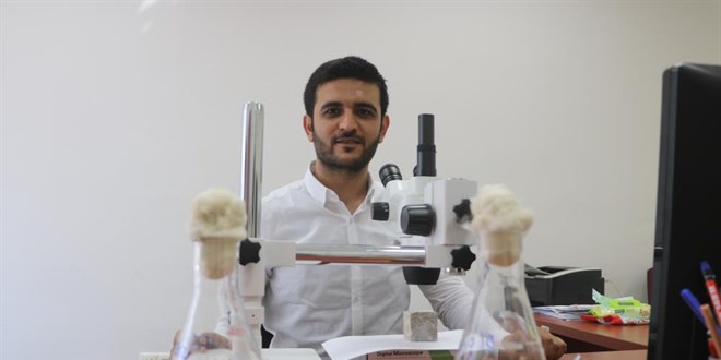Araştırma görevlisinden, çimentosuz betonları bakteri yoluyla onaran buluş