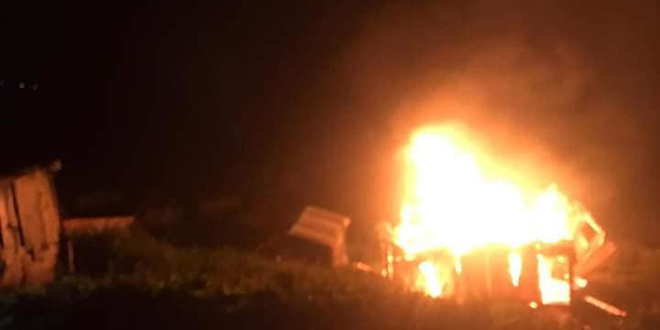 Artvin'de ��kan yang�nda bir ki�i hayat�n� kaybetti