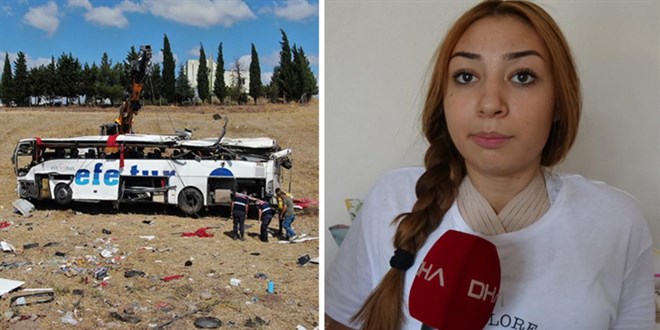 Katliam gibi kazadan emniyet kemeriyle kurtulan Didem, mucizeyi anlattı