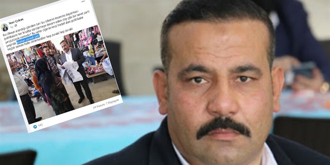 Belediye Başkan yardımcısı paylaşımı nedeniyle görevden alındı