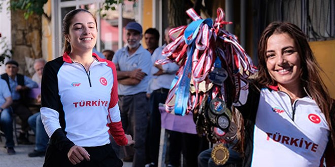 Annesinin 'koşma kızım kalbin durur' dediği Derya milli atlet oldu