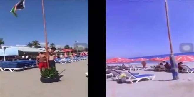 Valilikten, Alanya'daki 'bayrak asma görüntüleri'ne açıklama