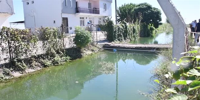 Adana'da sulama kanalnda ceset bulundu
