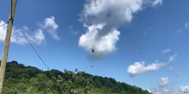 Sarıyer'de aynı bölgede 3'üncü orman yangını