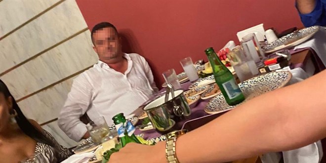 HSK müfettişi, içki masasındaki hakim için Manavgat'ta