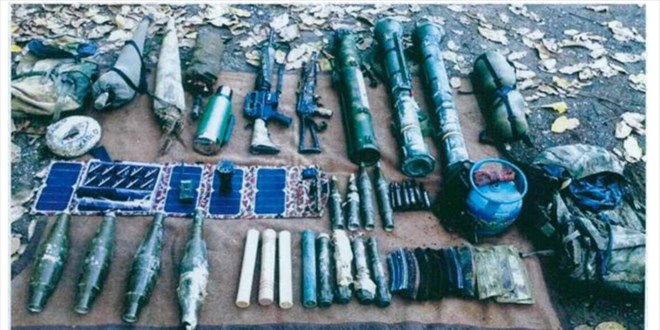 PKK, güvenlik güçlerine NATO üyesi ülkelerin ürettiği silahlarla saldırdı