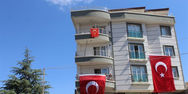 Ankara ve Kayseri'ye ehit atei dt